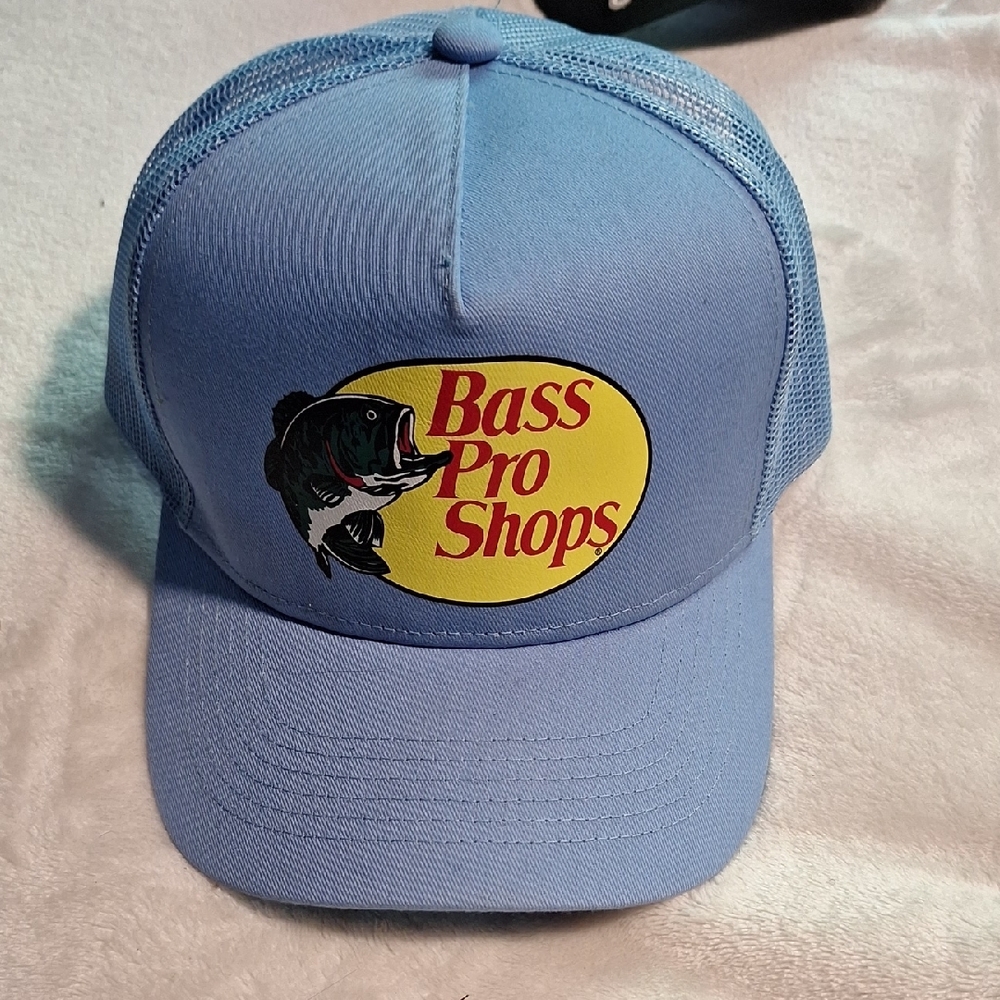 Bass Pro Shops Blue Trucker Hat